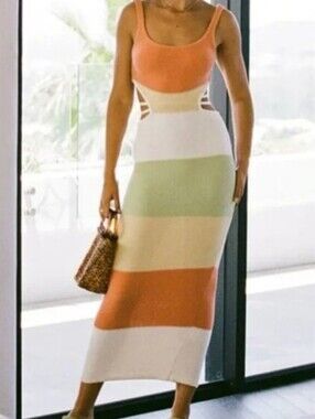 Sabo Nwt London Knit Dress Size Medium Or 8